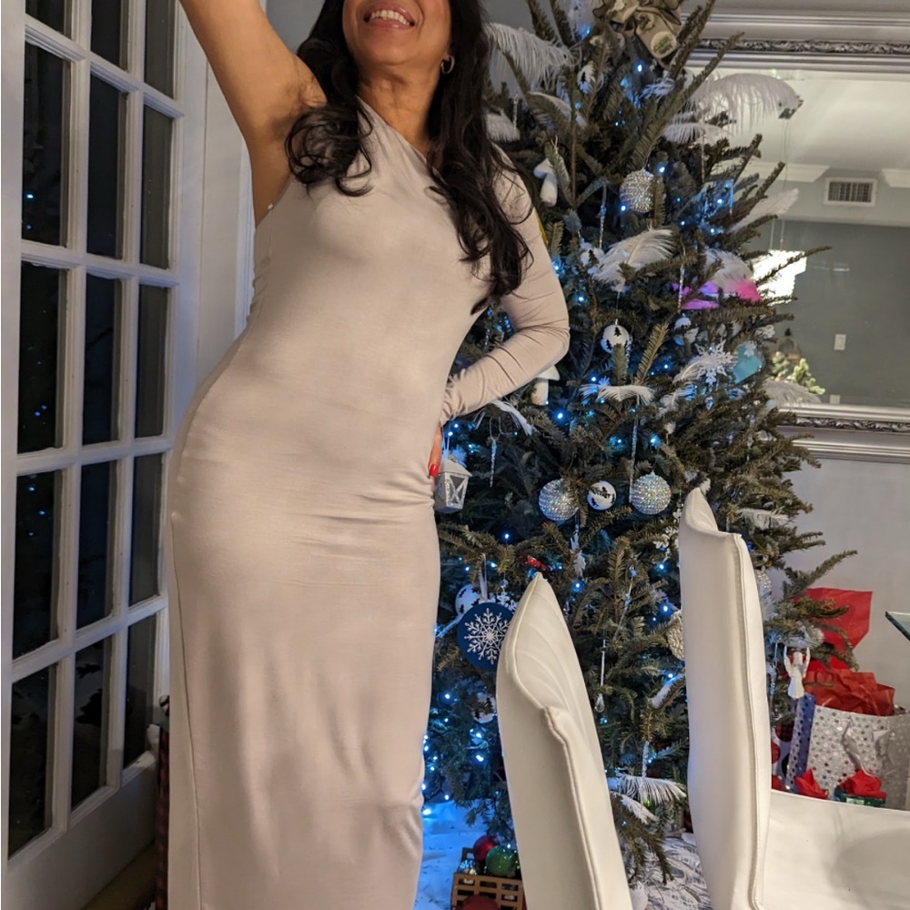 One Shoulder Bodycon Dress